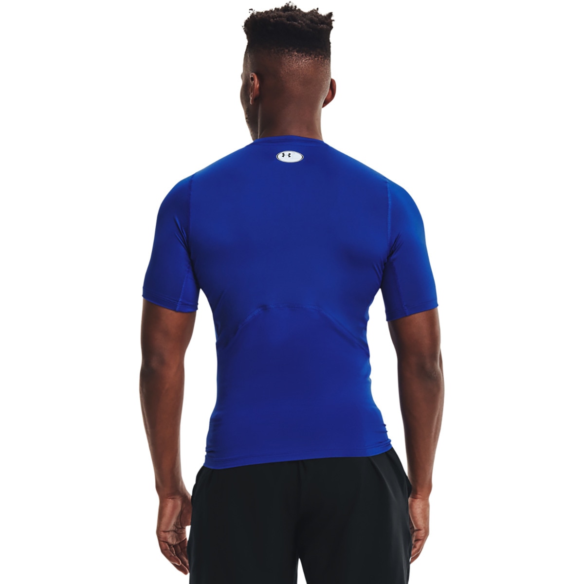 T-shirt de homem HeatGear® Under Armour Azul-2