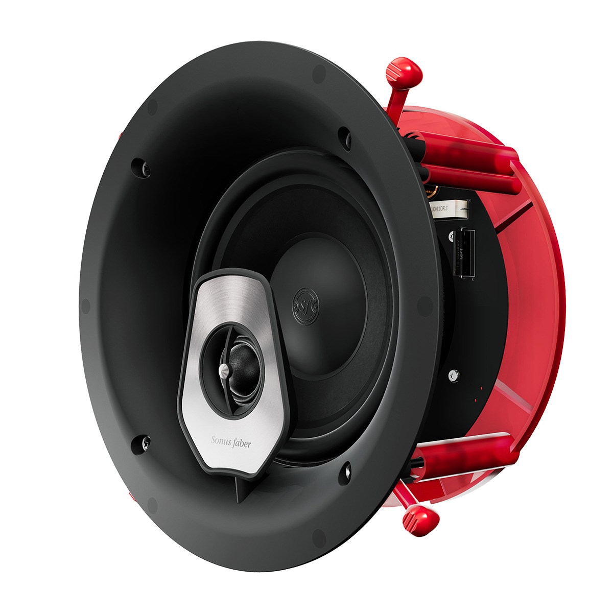 Altavoz redondo Sonus Faber PC-582 para empotrar en techo o pared Blanco-1