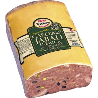 cabeza de jabalí ibérica con pistachos a la trufa - Picken
