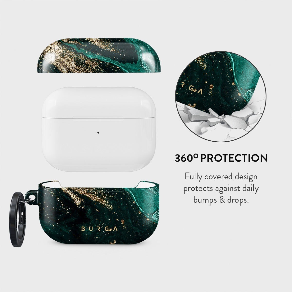 Capa Apple AirPods Pro 2 - Emerald 2