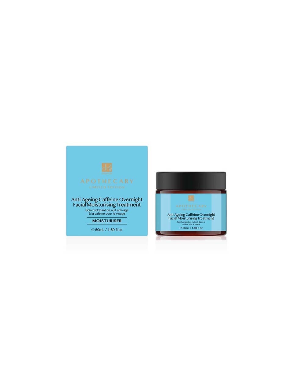 Tratamiento Hidratante Facial Anti-Envejecimiento con Cafeína de Noche 50ml — oferta en Primeriti