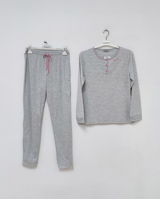 Imagen 0 de Pijama de mujer de manga larga