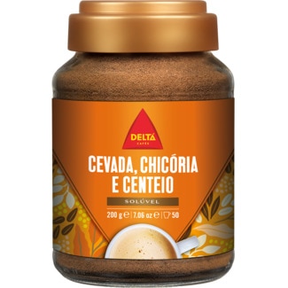 Mistura Solúvel Cevada, Chicória e Centeio sem Café frasco 200 g - Delta