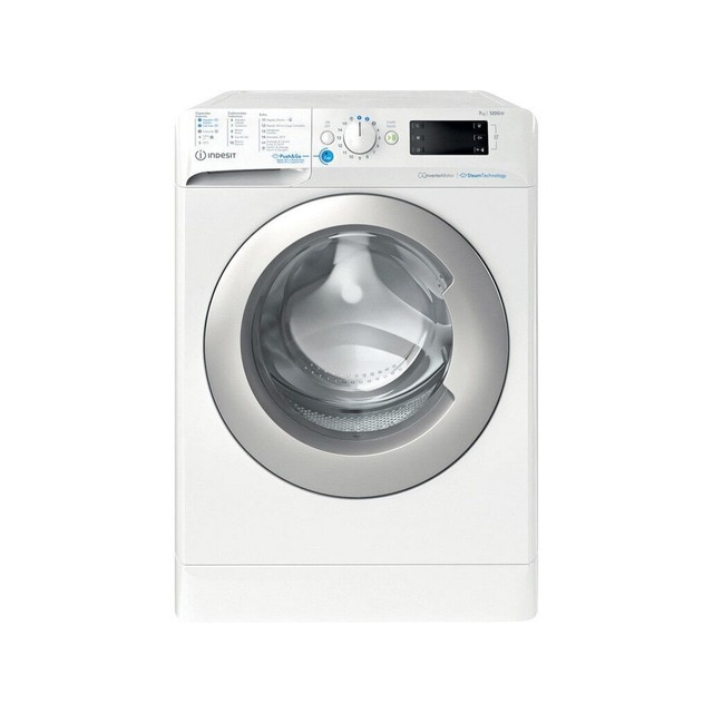 Imagem 0 de Máquina de Lavar Roupa Indesit BWE 71295X WSV SPT Craga Frontal de 7 Kg e de 1200 rpm - Branco
