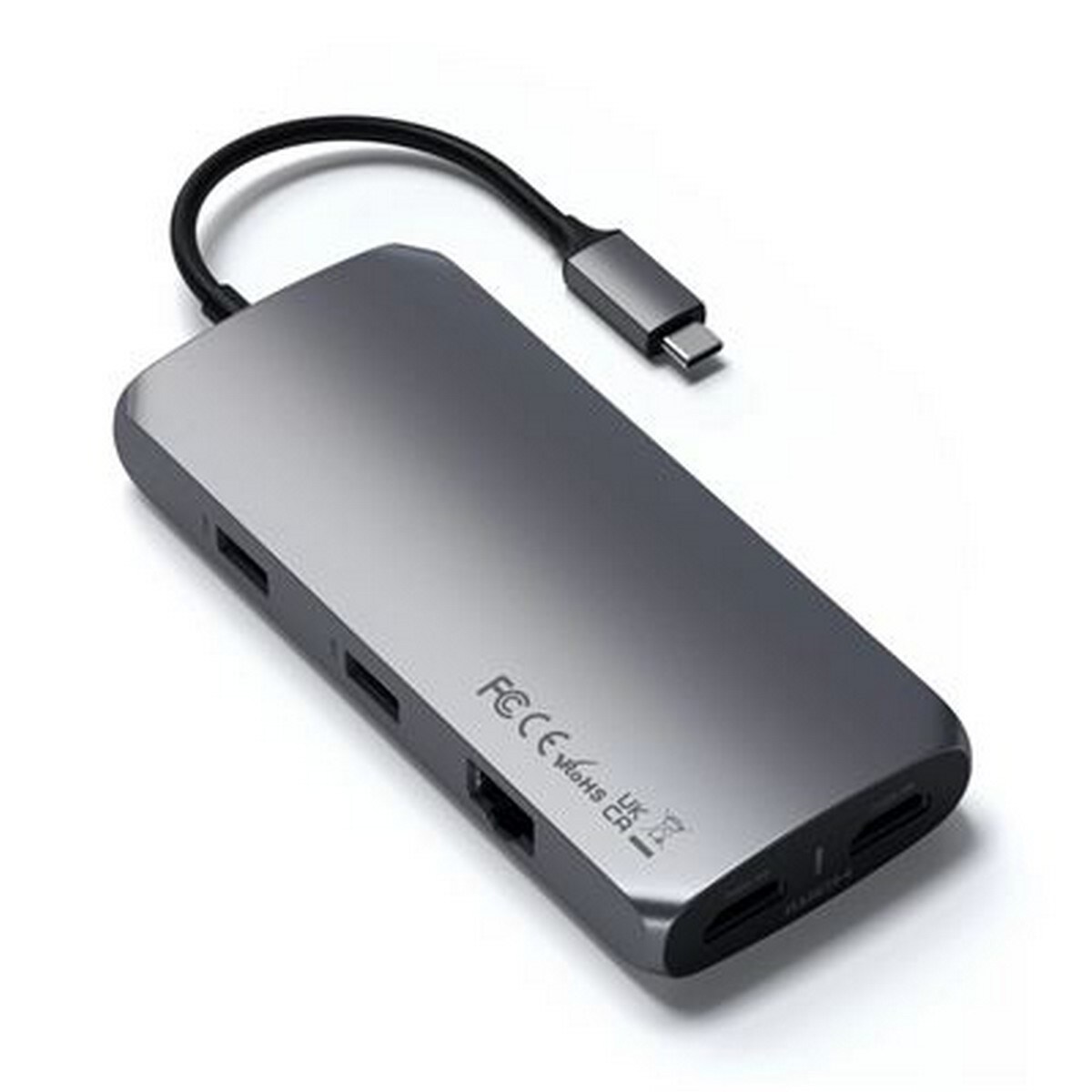 Adaptador Satechi USB-C Multiportas - Space Grey 3
