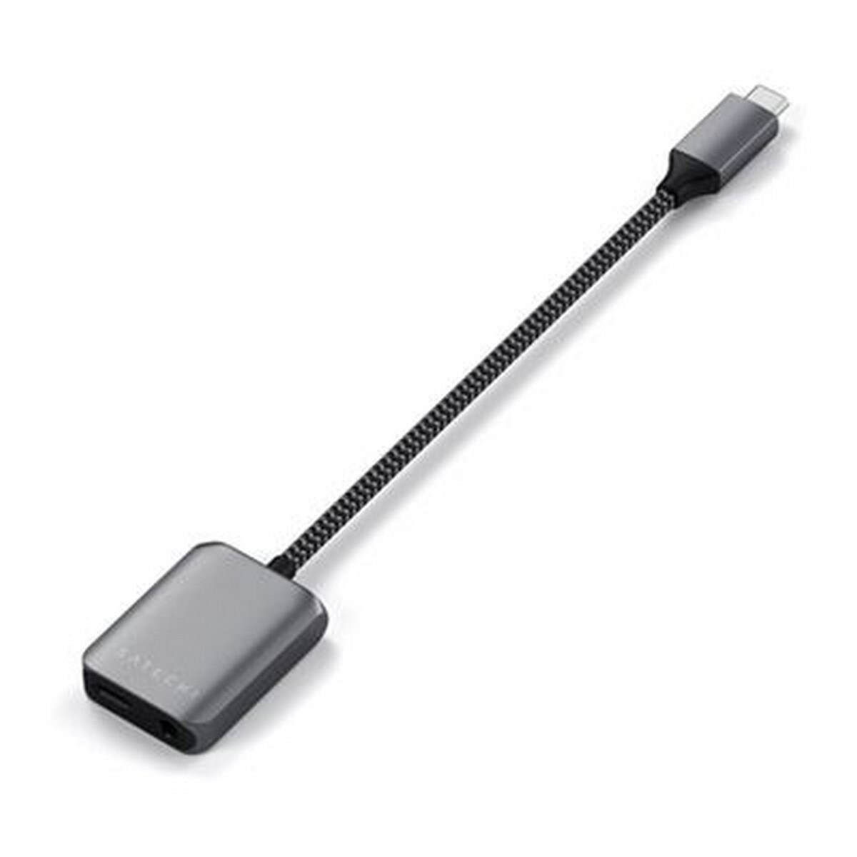 Adaptador para Cabos Satechi USB-C para USB-C + 3,5 mm - Prateado 3
