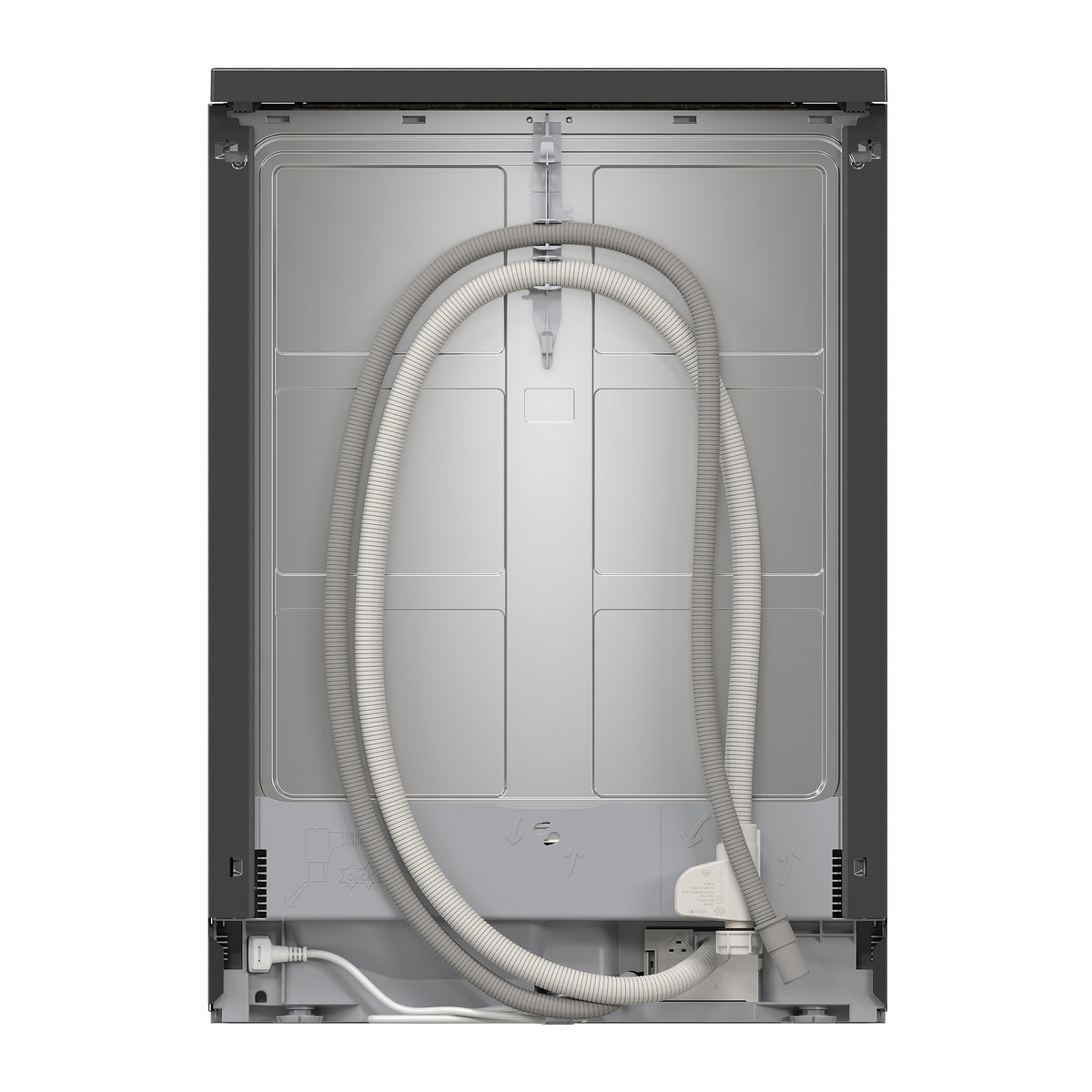 Lavavajillas Bosch 14 servicios, Bandeja para cubiertos, 60 cm - SMS4EMC06E Black Inox-10