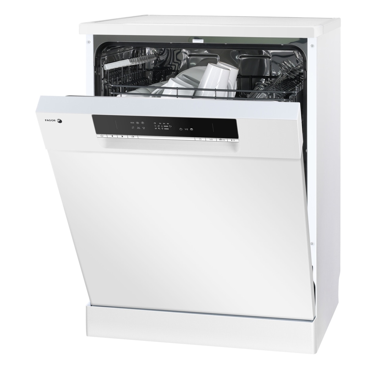 Lavavajillas Fagor 12 servicios, 60 cm - 4LVF-621 Blanco-2
