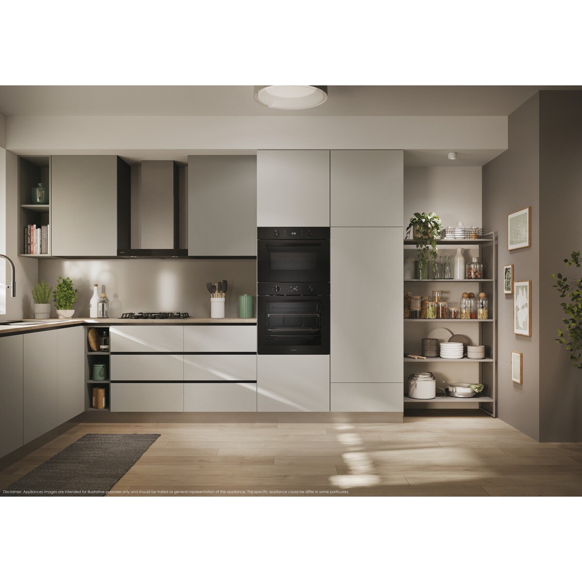 Horno multifunción Candy, limpieza pirolítica e hidrolítica, New Moderna - CA6 N3B3YTB Negro-9