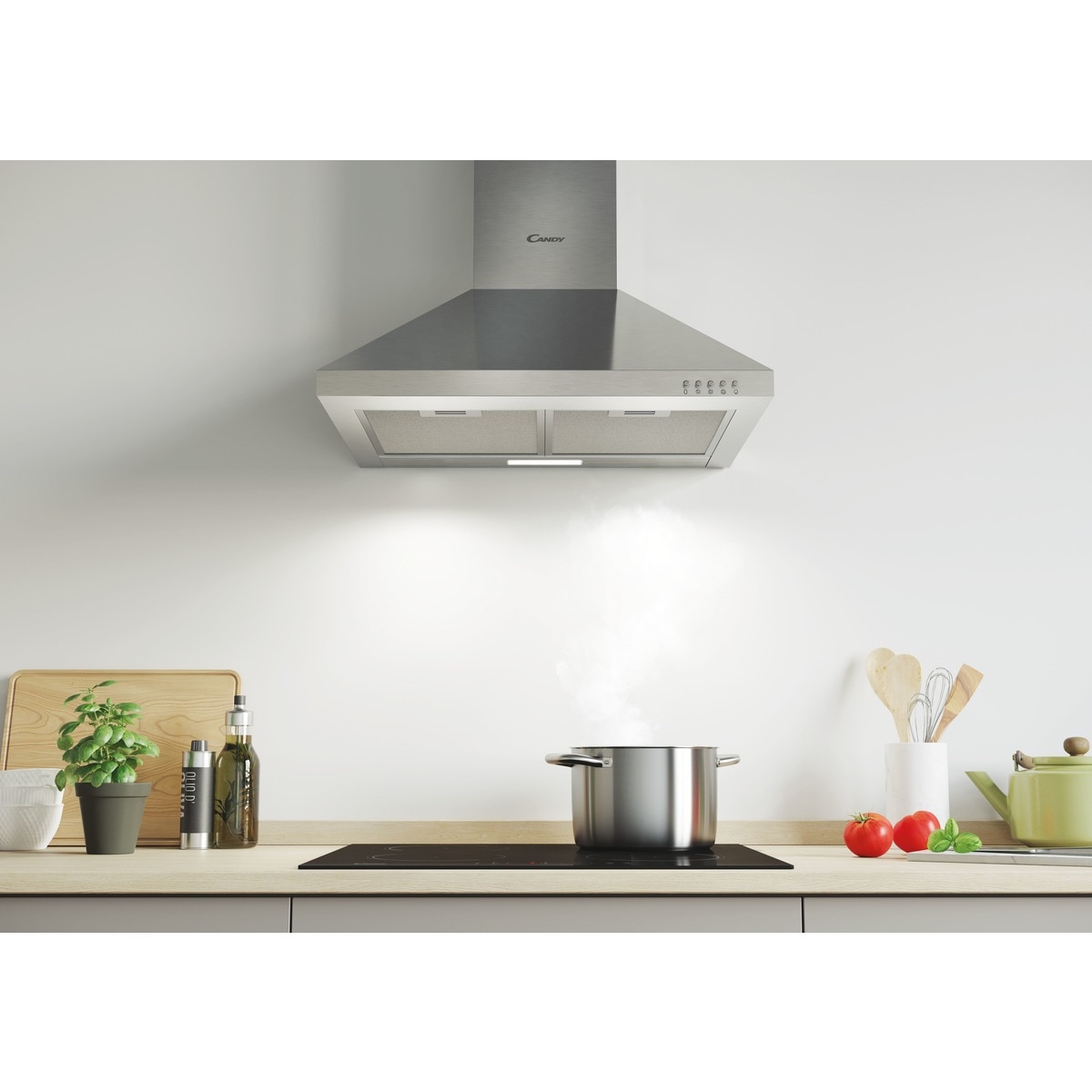Campana decorativa Candy 3 velocidades - CCE116/1X/4U Acero Inox-4