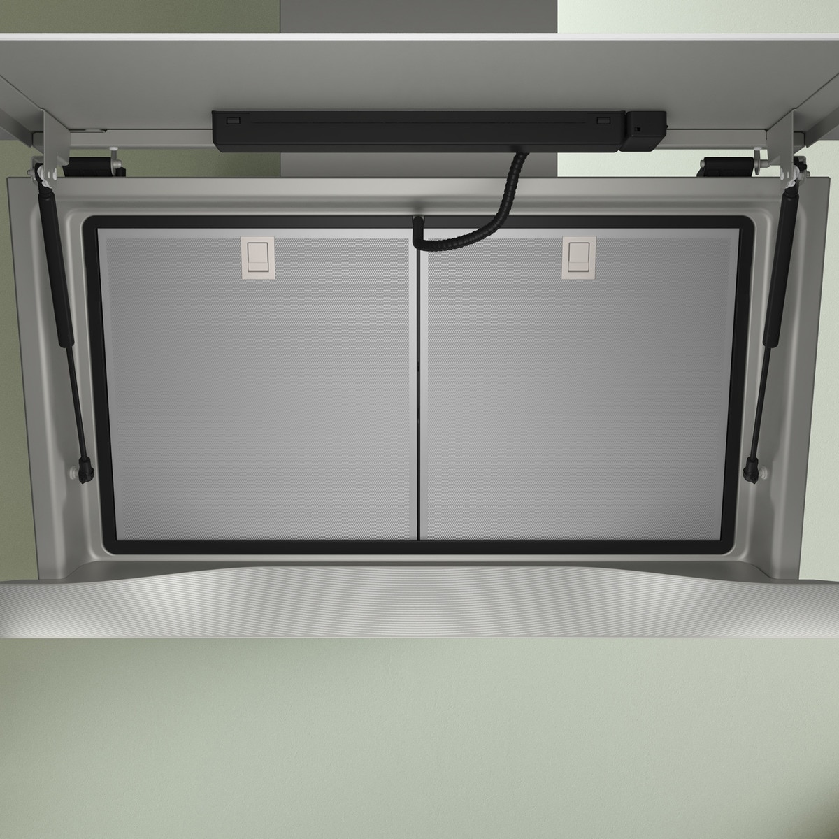 Campana decorativa Bosch 3 velocidades + 2 intensivos - DWK91LT20 Cristal blanco-7