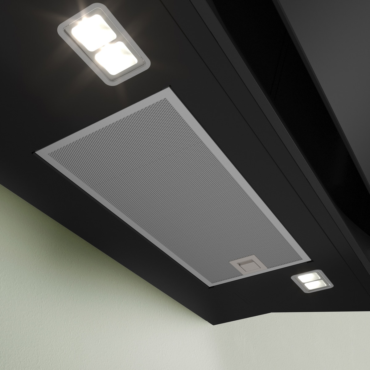 Campana decorativa Bosch 3 velocidades + 2 intensivos - DWK91LT60 Cristal negro-6