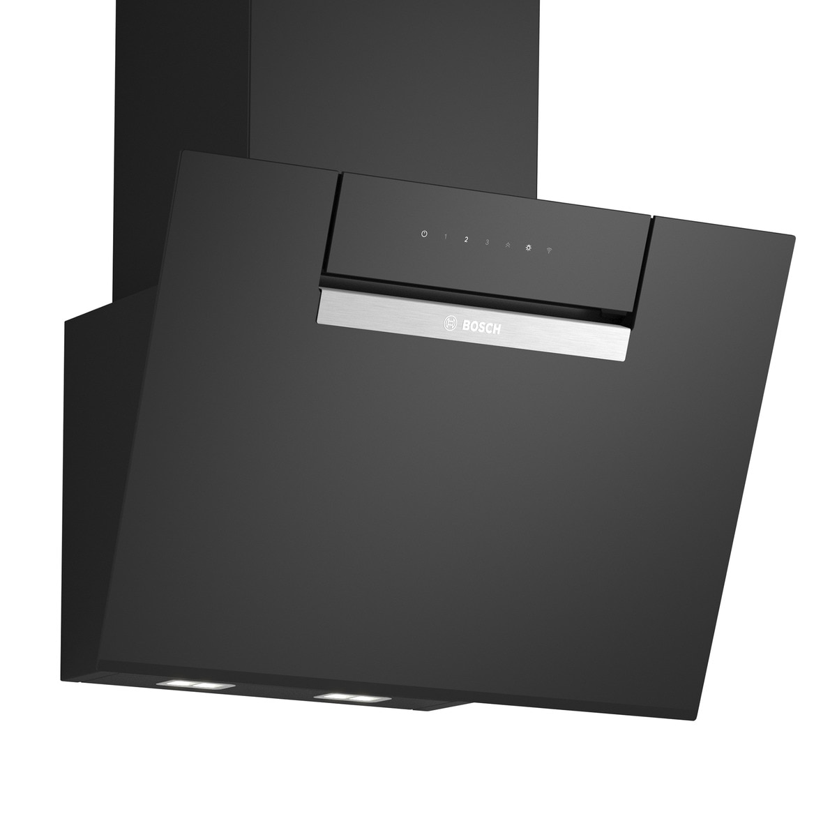 Exaustor de Parede Bosch Serie 4 DWK67FN60 de 3 Velocidades + Intensiva e de 59 cm - Preto Vidro preto-1