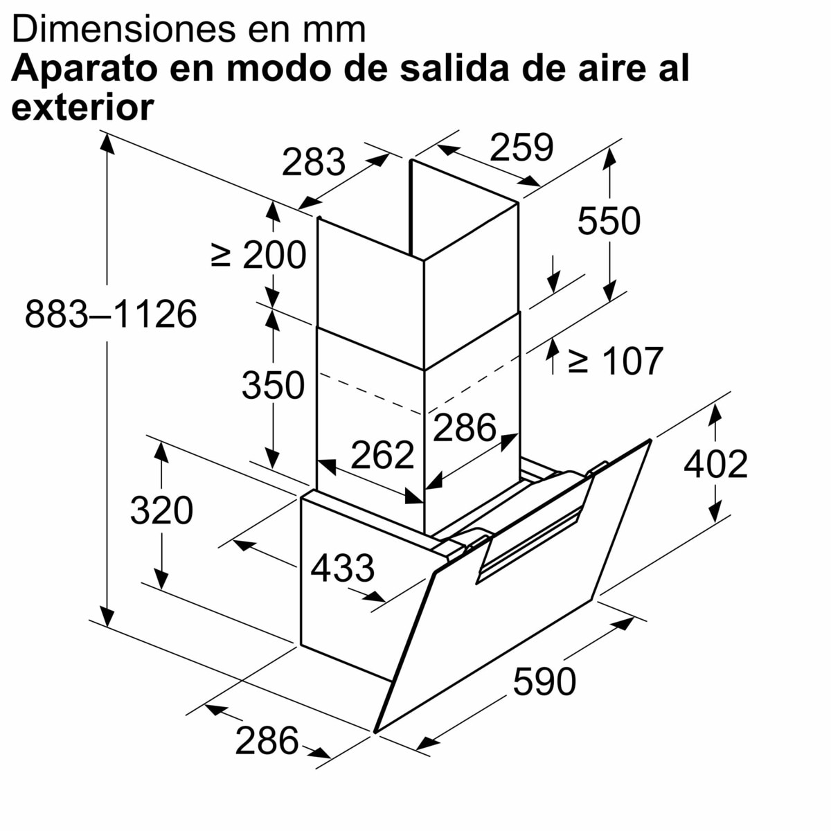 Exaustor de Parede Bosch Serie 4 DWK67FN60 de 3 Velocidades + Intensiva e de 59 cm - Preto Vidro preto-10