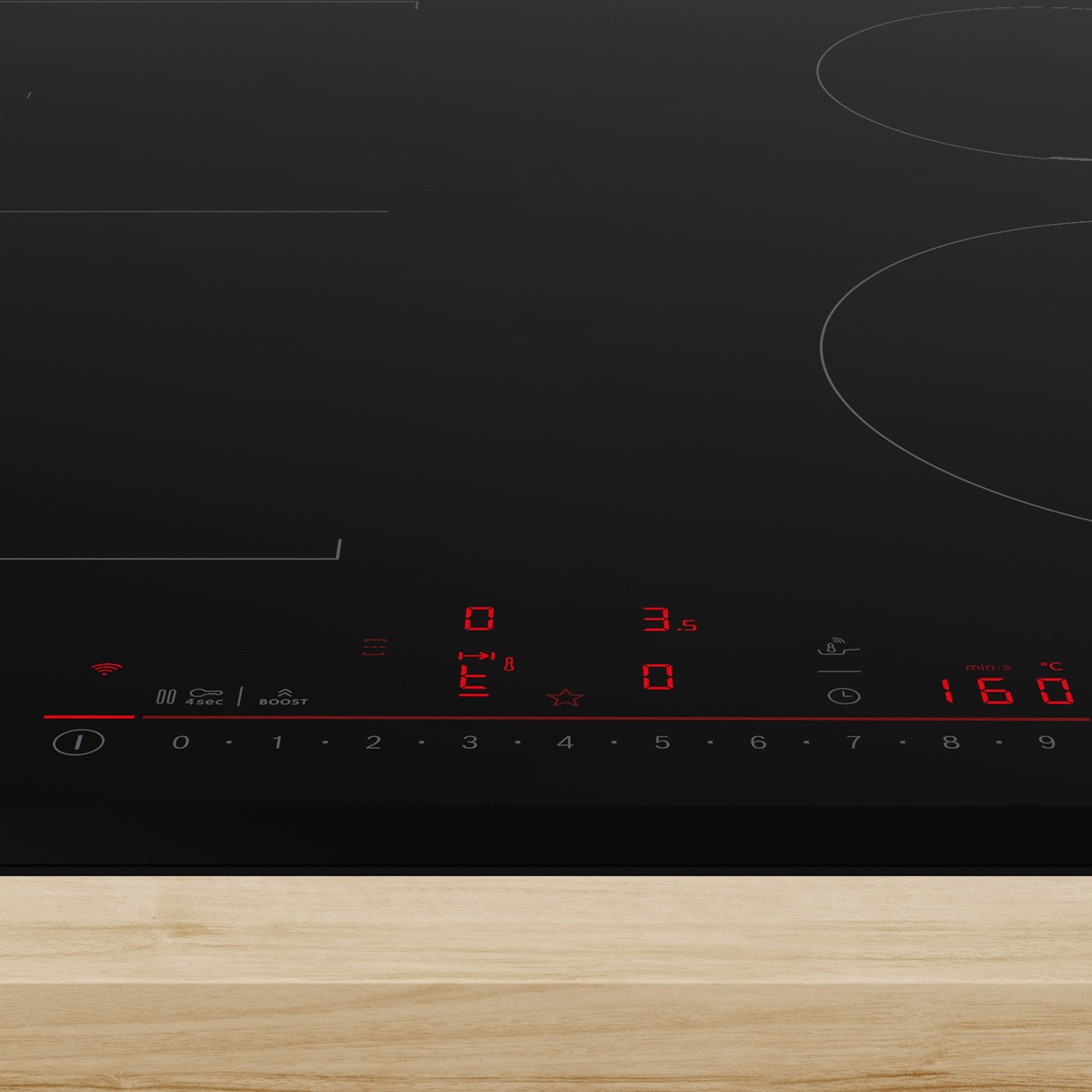 Placa inducción Bosch Serie 6 con función CombiInducción - PVS631HC1E Negro-4