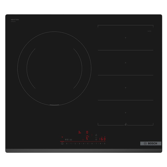Imagen 0 de Placa de inducción Bosch con 3 zonas de cocción, sin perfiles  - PXJ631HC2E