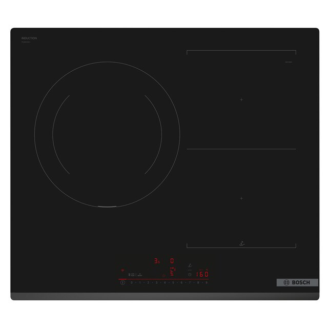 Imagen 0 de Placa de inducción Bosch con 2 zonas de cocción, sin perfiles - PVJ631HC1E