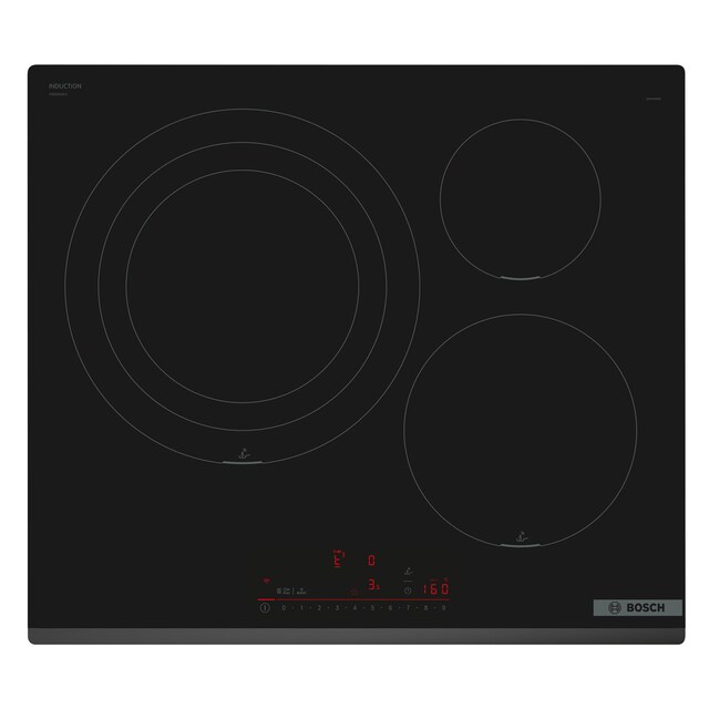 Imagen 0 de Placa de inducción Bosch con 3 zonas de cocción, sin perfiles - PID631HC1E