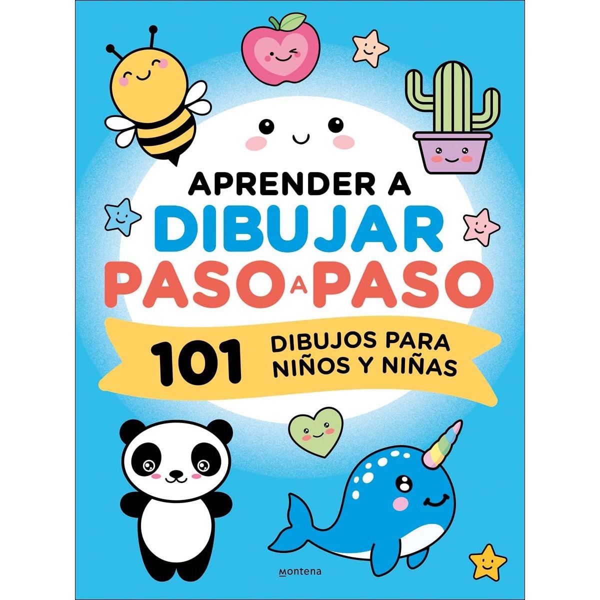 Imagem 0 de Aprender a dibujar paso a paso: 101 dibujos para niños y niñas (Capa mole)