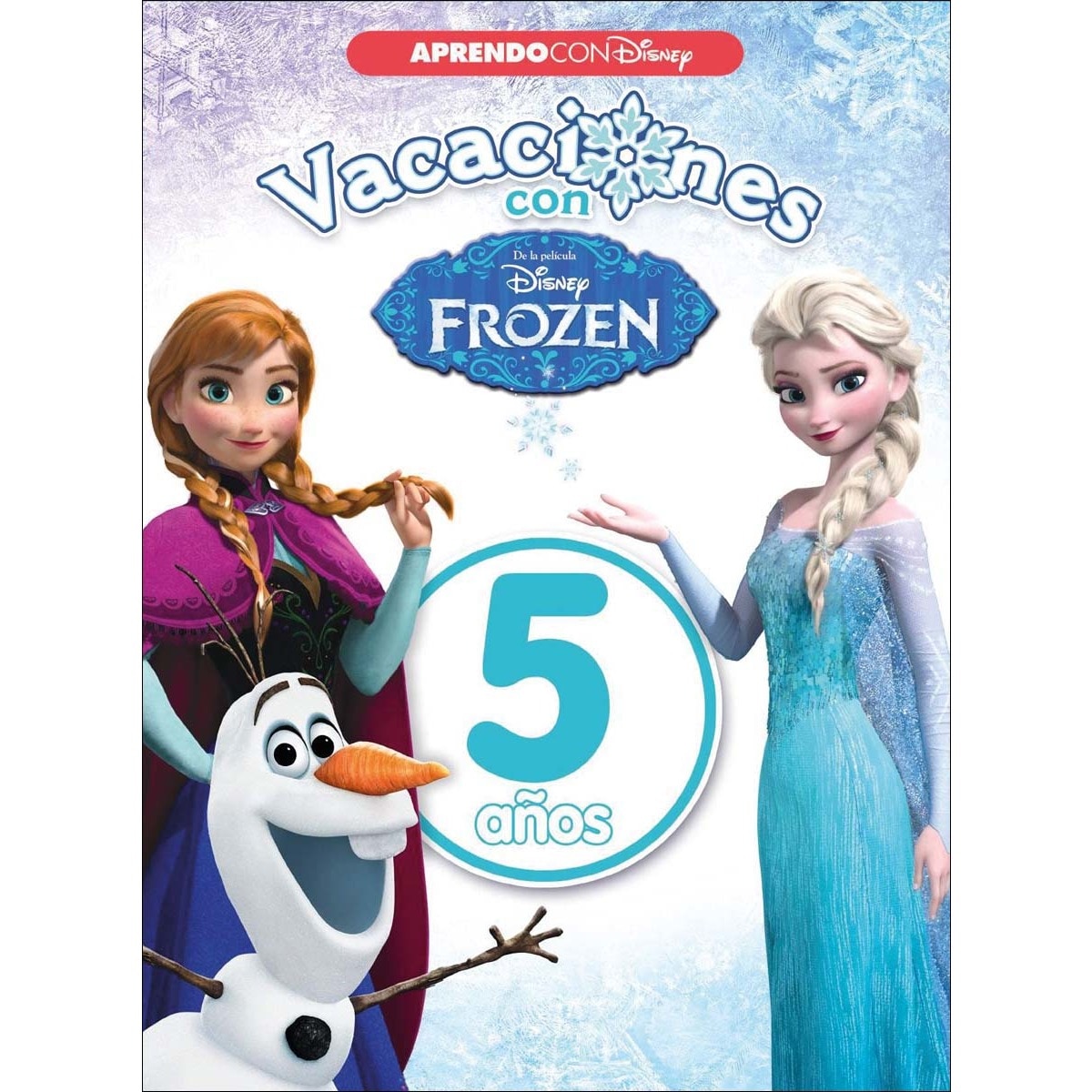 Imagen 0 de Vacaciones con Frozen (5 años) (Disney. Cuaderno de vacaciones)  (Tapa blanda)
