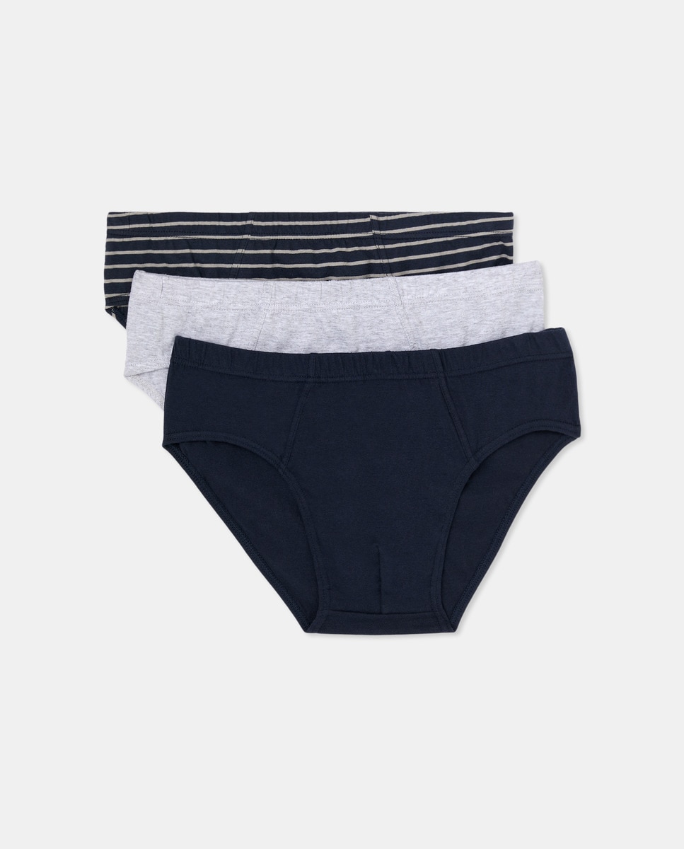 Pack 3 slips combinados de hombre Multicolor-5