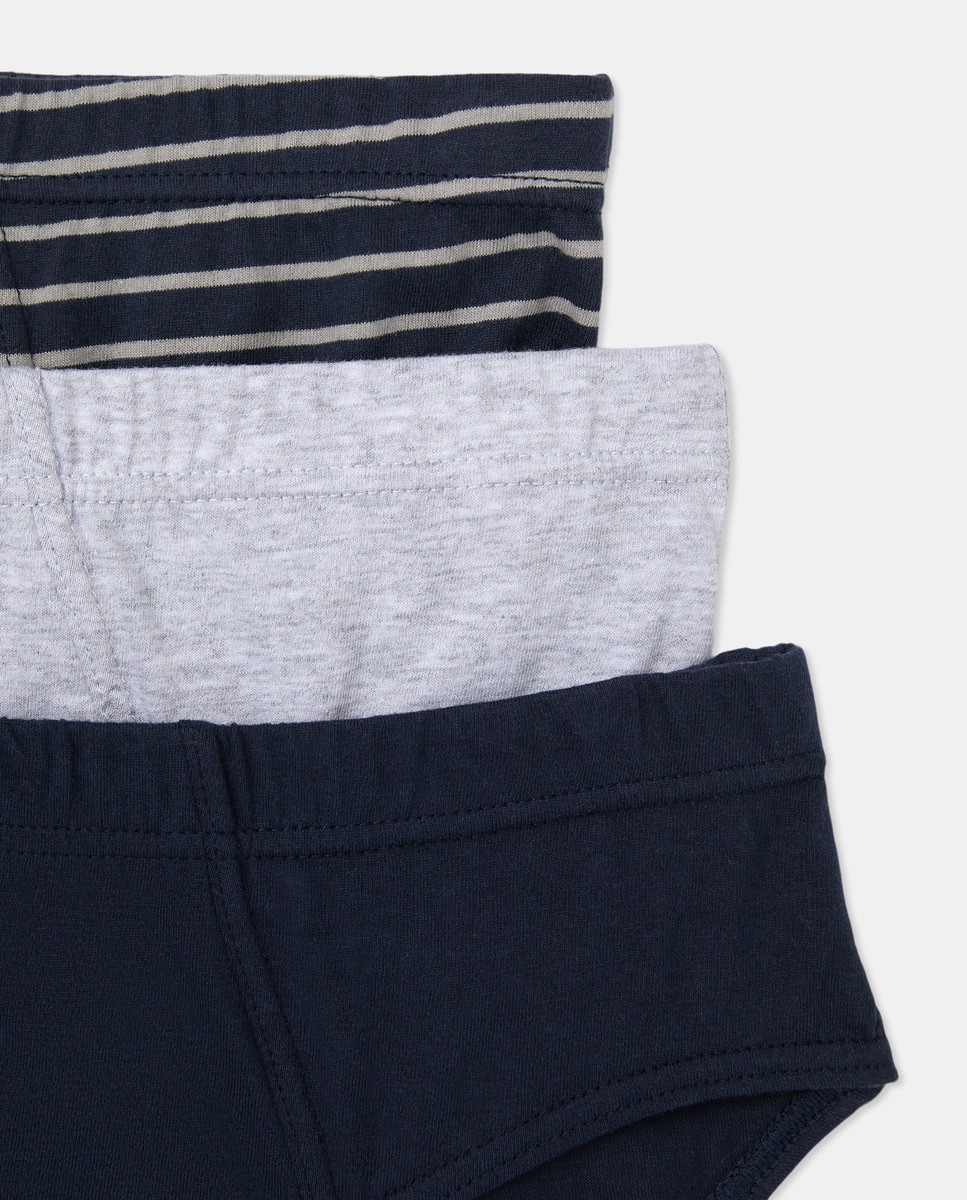 Pack 3 slips combinados de hombre Multicolor-6