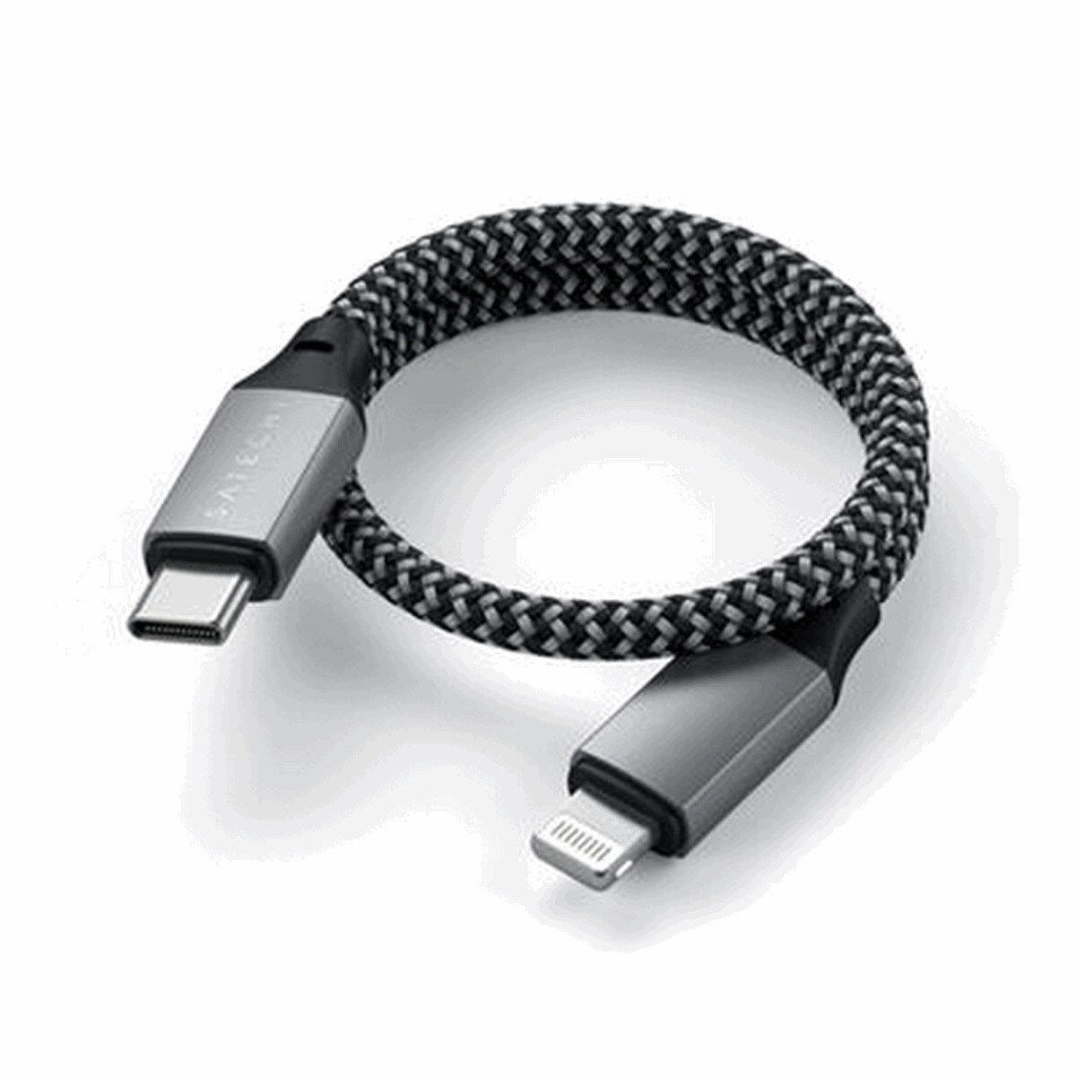 Cabo Satechi USB-C para Lighting ST-TCL10M, 0,25m  - Cinzento 4