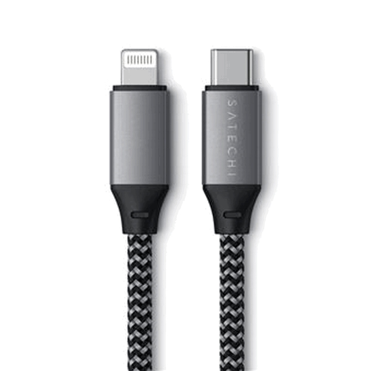 Cabo Satechi USB-C para Lighting ST-TCL10M, 0,25m  - Cinzento 1