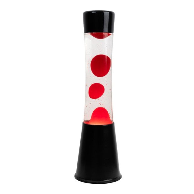 Imagem 0 de Candeeiro de Lava Tower Fisura Vermelho e Preto