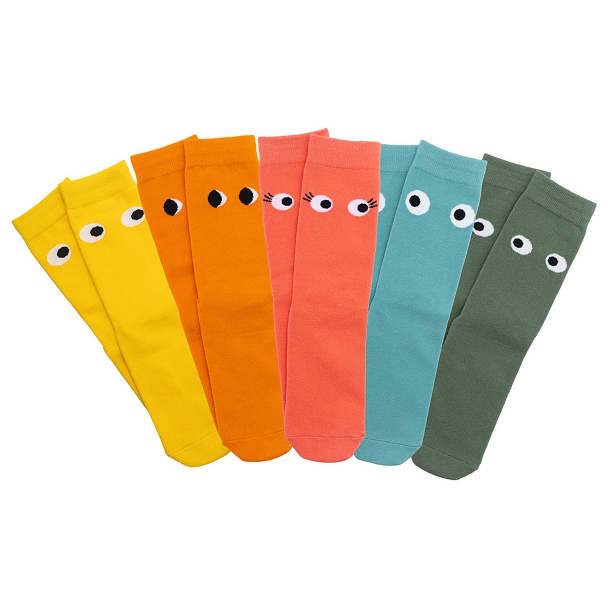 Set de 5 calcetines Fisura ojos 1