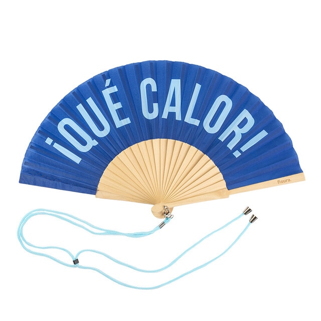 Imagen 0 de Abanico Fisura que calor azul