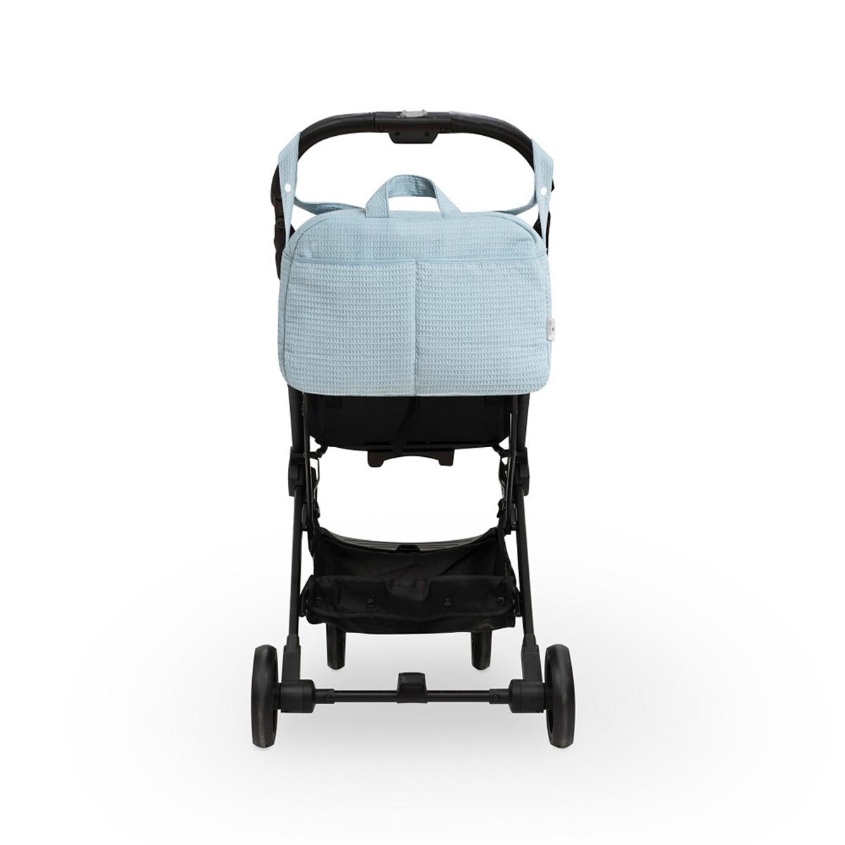 Bolso maternal nido de abeja Negro-3