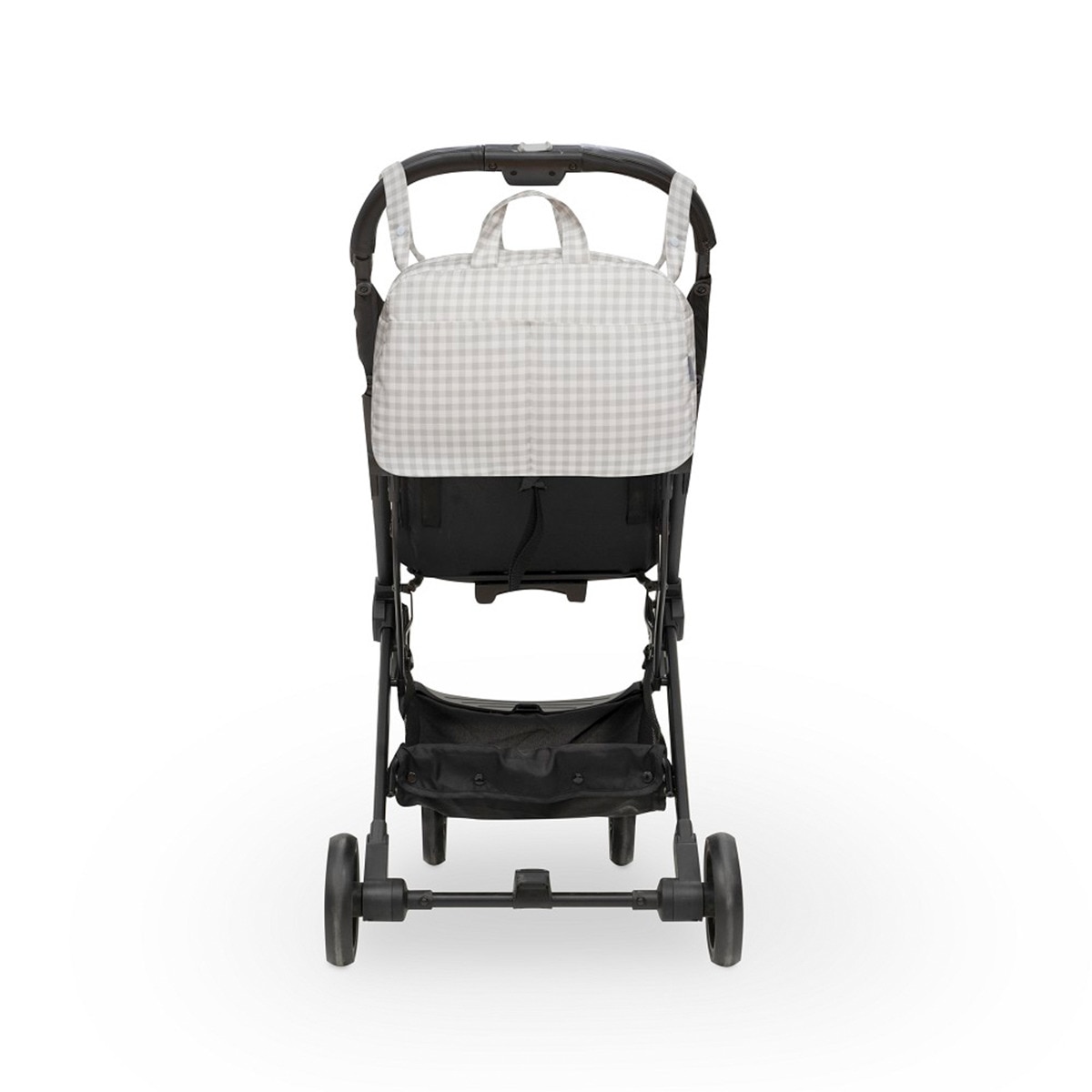 Bolso maternal vichy Gris-2