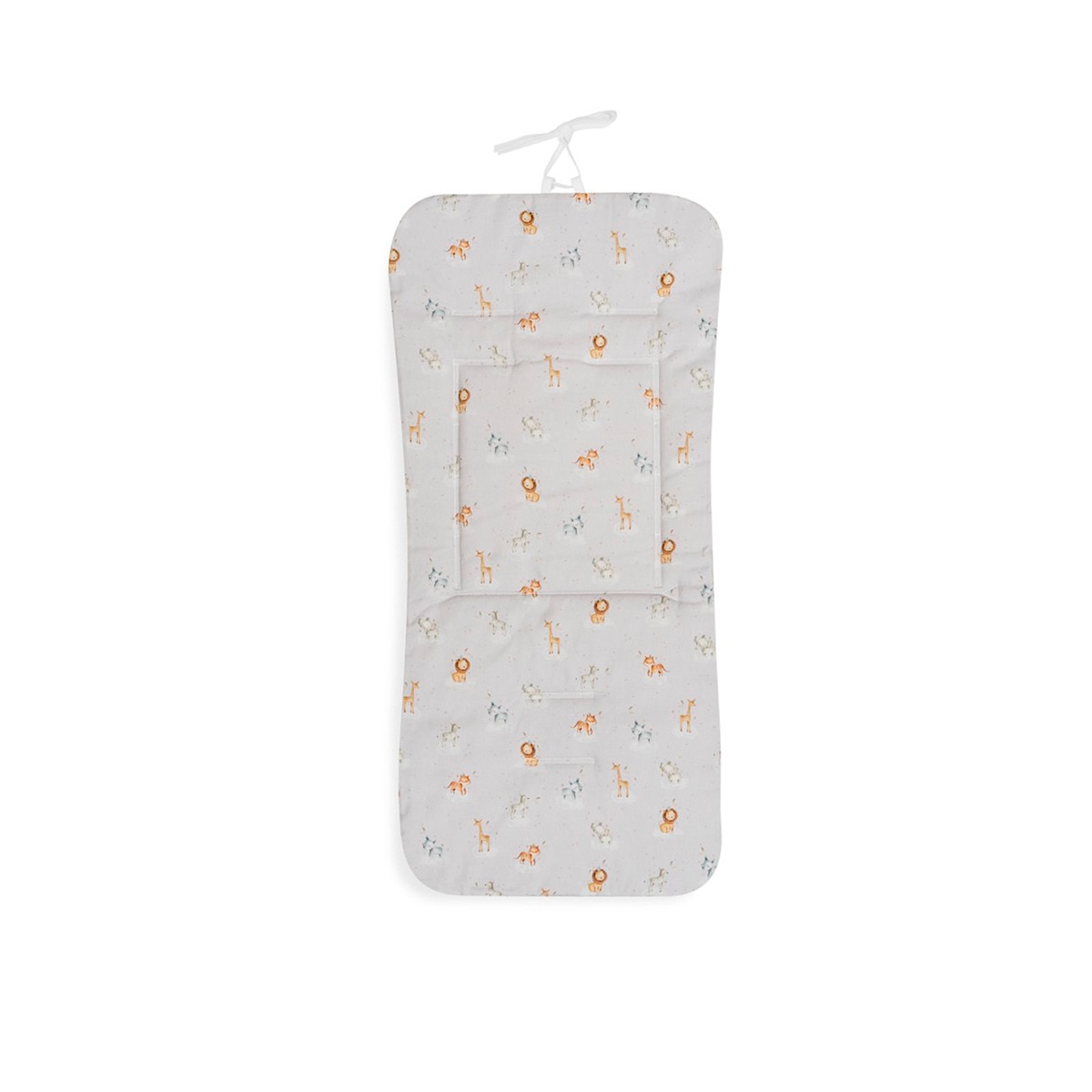 Imagen 0 de Colchoneta reversible nido abeja+animalitos