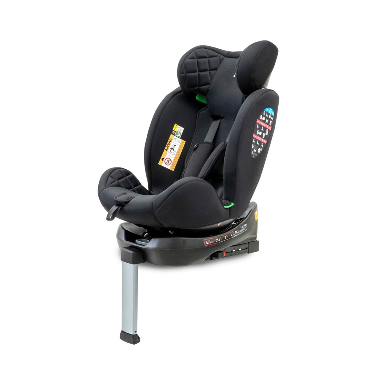 Silla de coche Sella I-Size (40-150cm) Negro-10