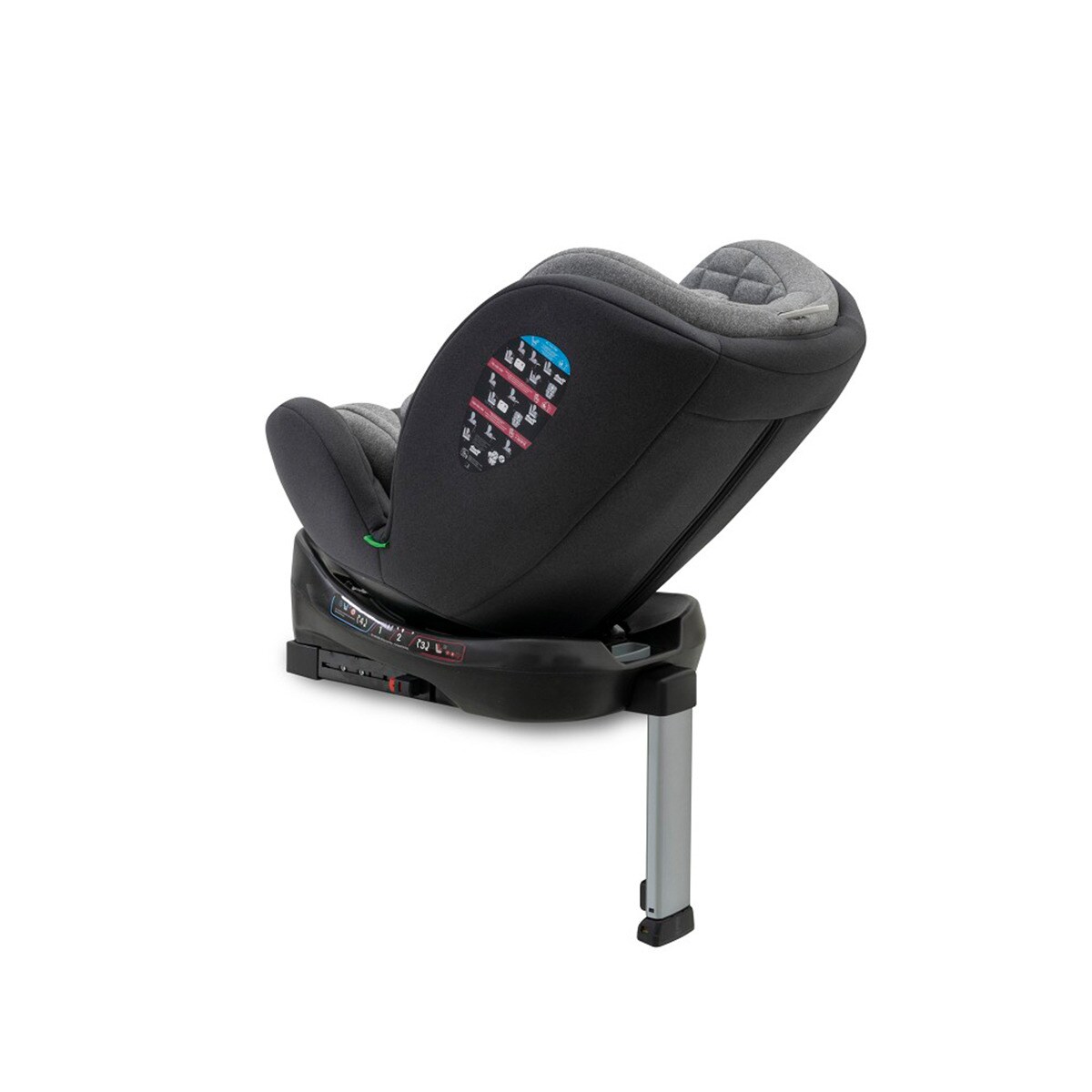 Silla de coche Sella I-Size (40-150cm) Gris-5