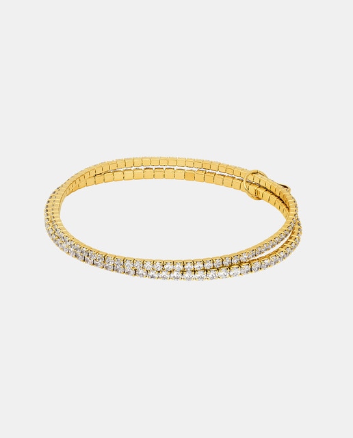 Imagen 0 de Pulsera Premium MKJ8359CZ710 dorada con circonitas