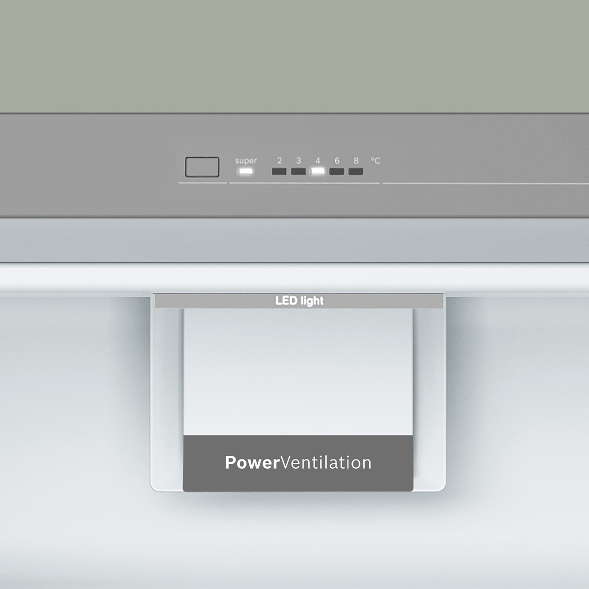 Frigorífico de 1 Porta Serie 4 Bosch KSV36FIEP Tecnologia Inverter, Sistema VitaFresh e de 186 cm - Inox Inox-4
