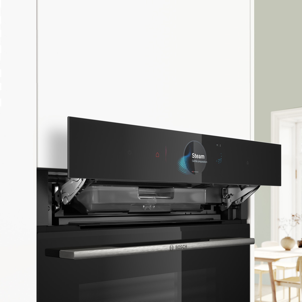 Horno multifunción Bosch vapor añadido, Master Chef - HRG7784B1 Negro-7