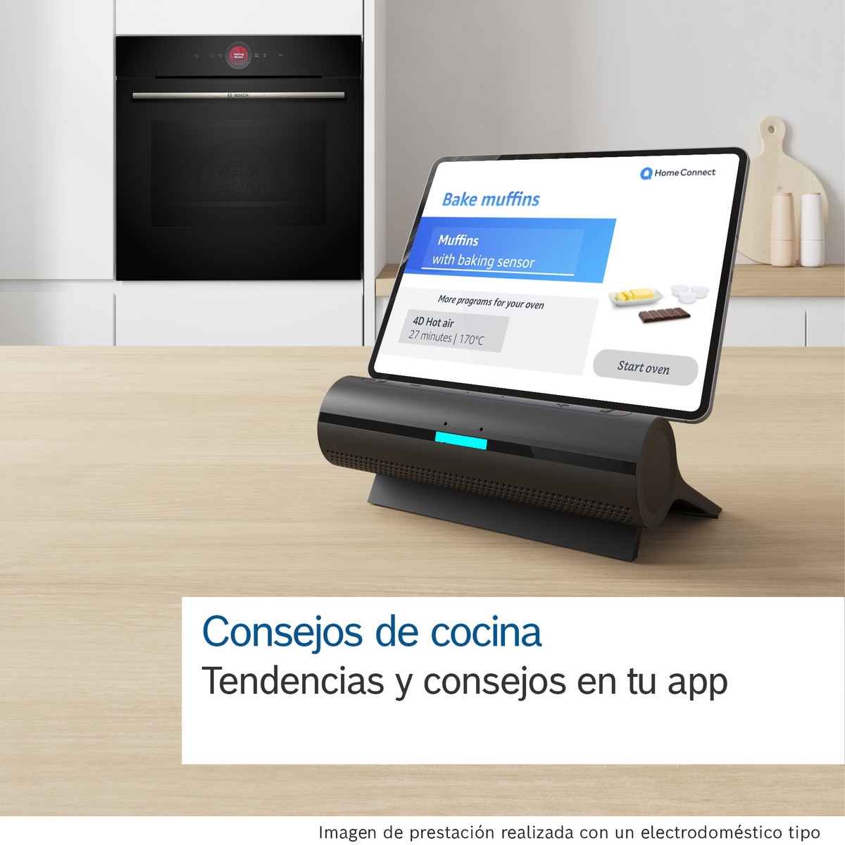 Horno multifunción Bosch Serie 8 HomeConnect  - HBG7241B1 Negro-8