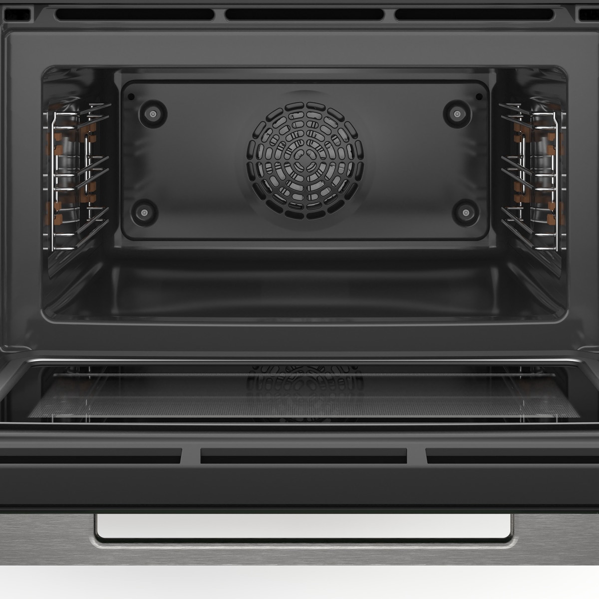 Horno compacto con microondas Bosch, 45 litros - CMG7241B1 Negro-6