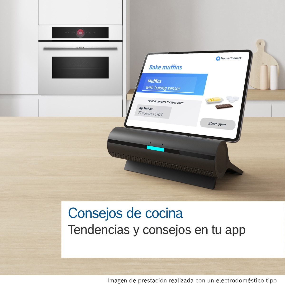Horno compacto con microondas Bosch,  45 litros - CMG7241W1 Blanco-7