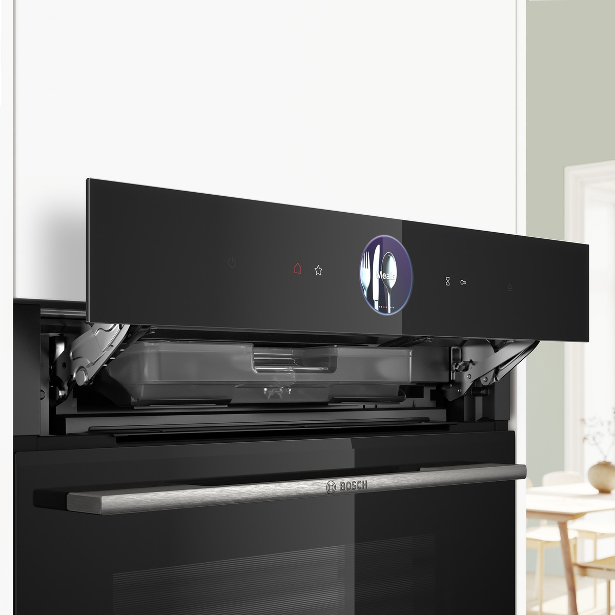 Horno multifunción Bosch con vapor, función Airfry - HRG7361B1 Negro-7