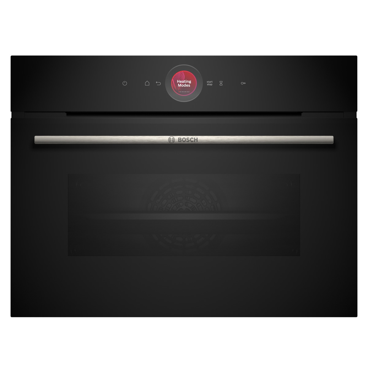 Forno Compacto Bosch Serie 8 CBG7741B1 Pirolítico, Display TFT Touch Control e de 47 Litros - Preto Vidro preto-1