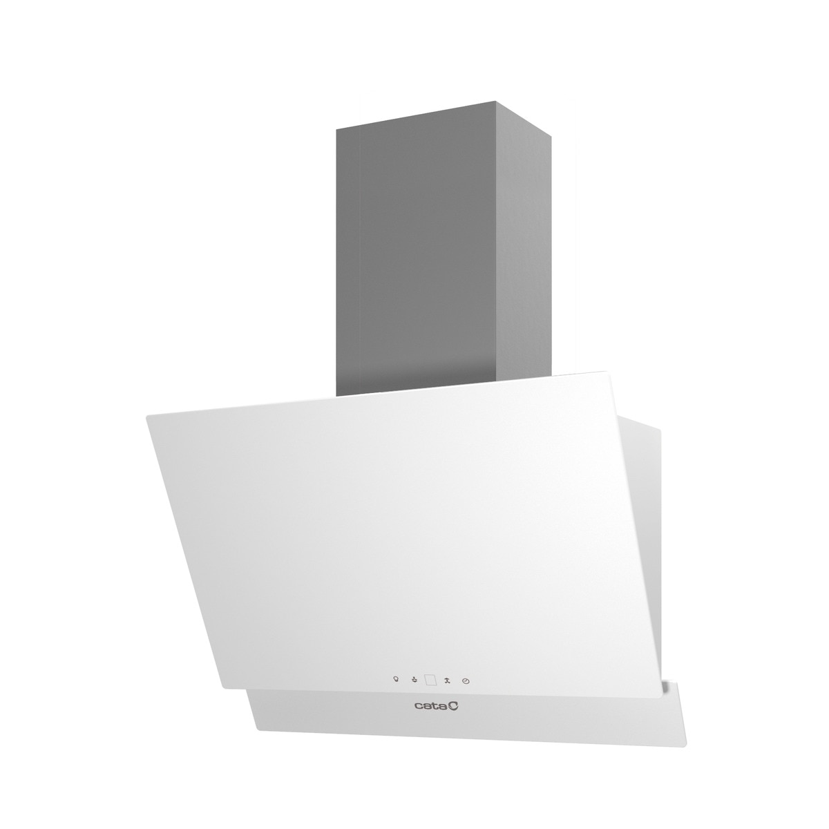 Campana decorativa Cata 5 velocidades + 1 turbo- JUNO 600 XGWH Blanco-1