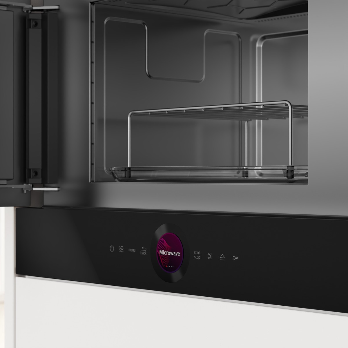 Microondas Bosch 21 litros, con grill, Master Chef - BEL7321B1 Negro-6