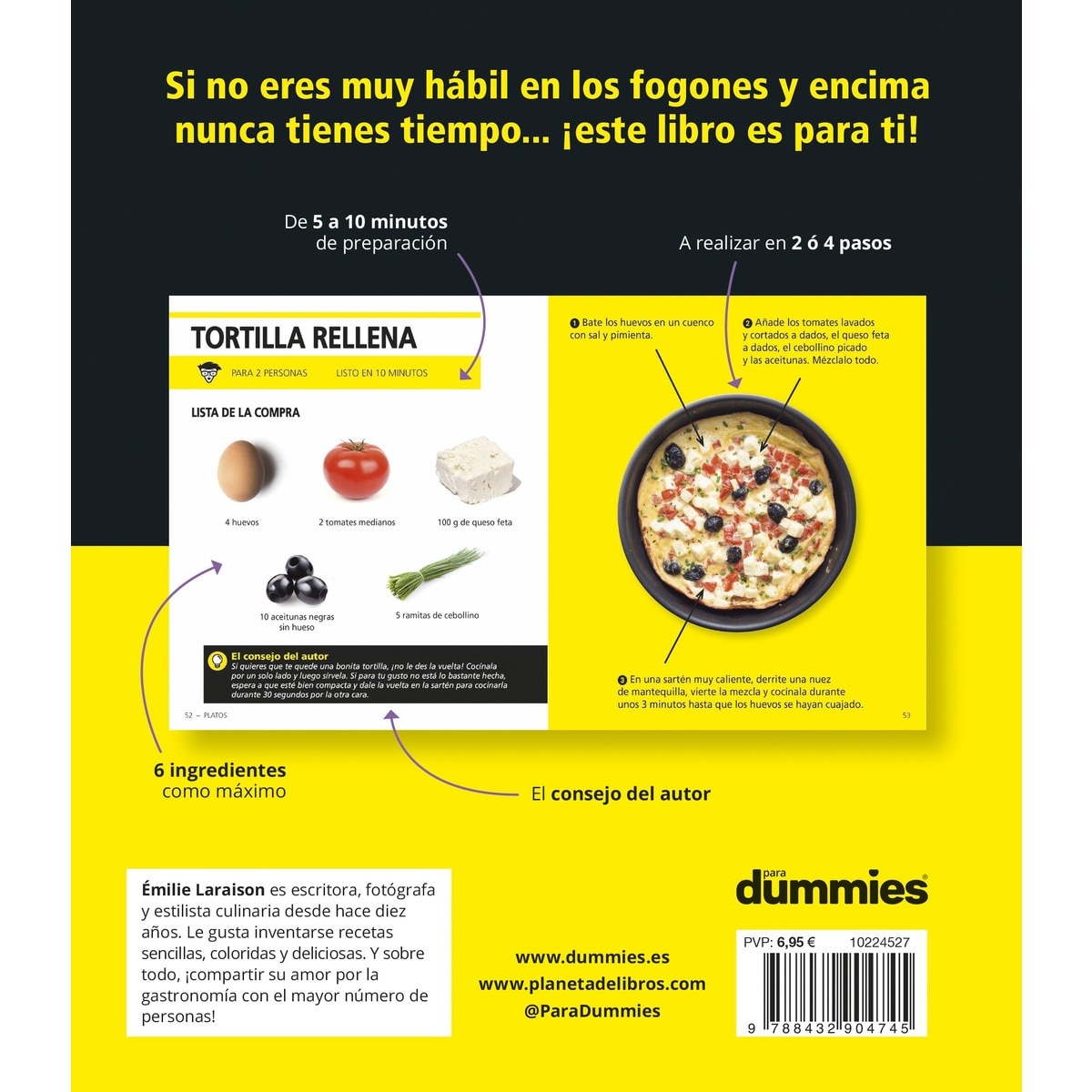 Cocina en menos de 10 minutos para Dummies  (Tapa blanda) 2