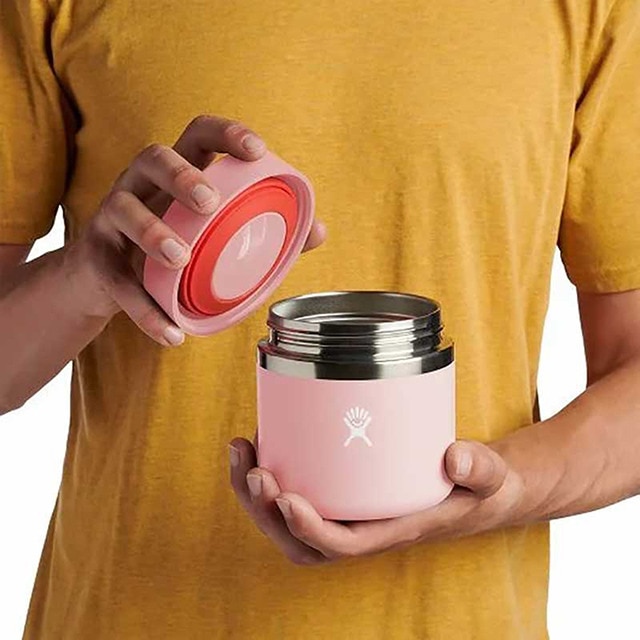 Termo Sólido de Aço Inoxidável Rosa-2