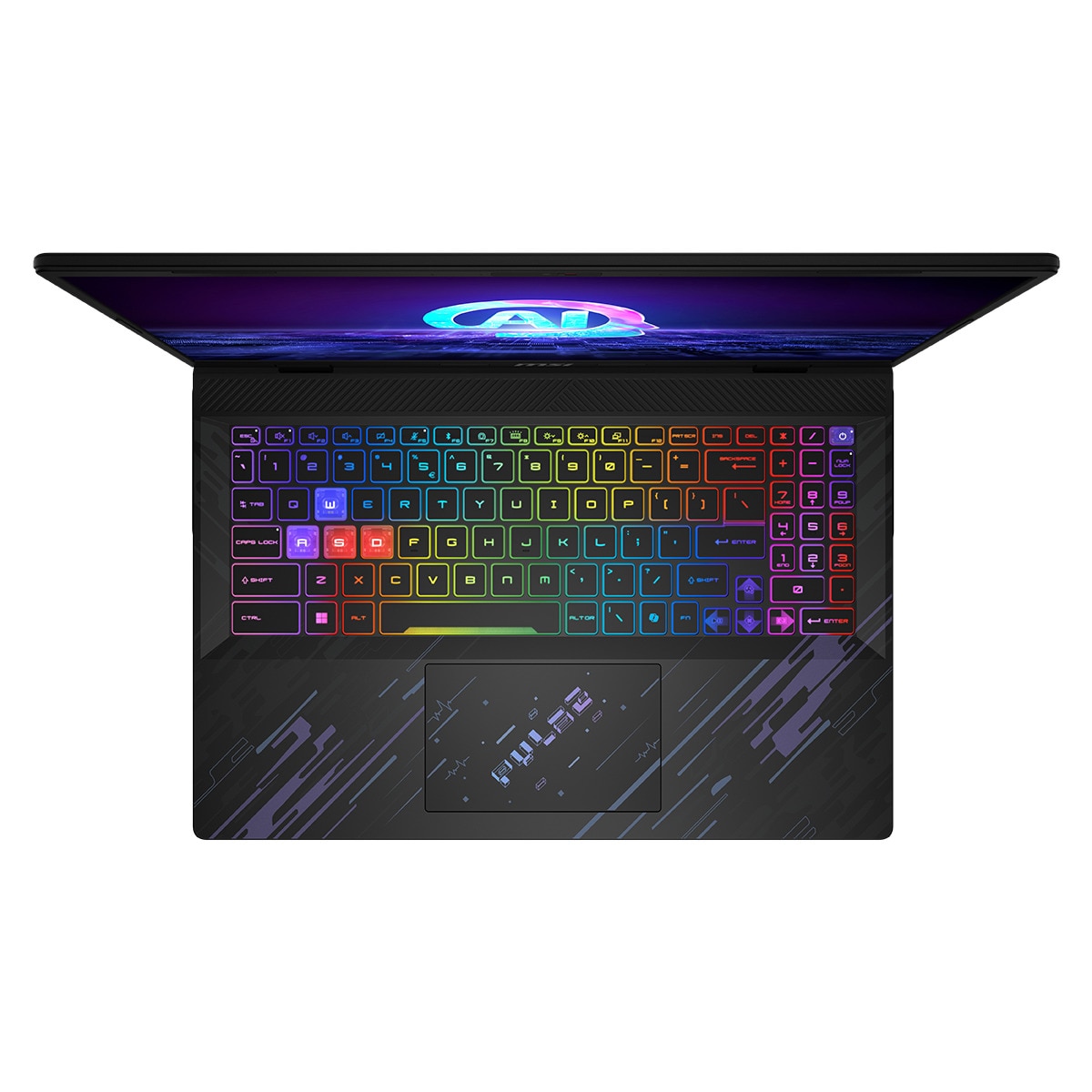Portátil Gaming MSI Pulse 16 AI C1VGKG-020ES, Intel Core Ultra 7-155H, 32GB, 1TB SSD, GeForce RTX 4070 8GB, 16", W11 Negro-3