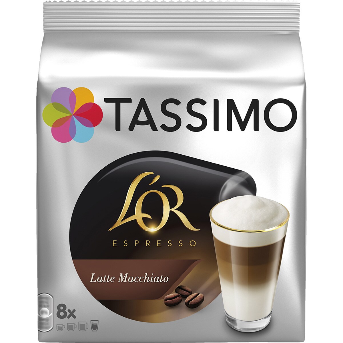 café con leche Latte Macchiato estuche 8 capsulas